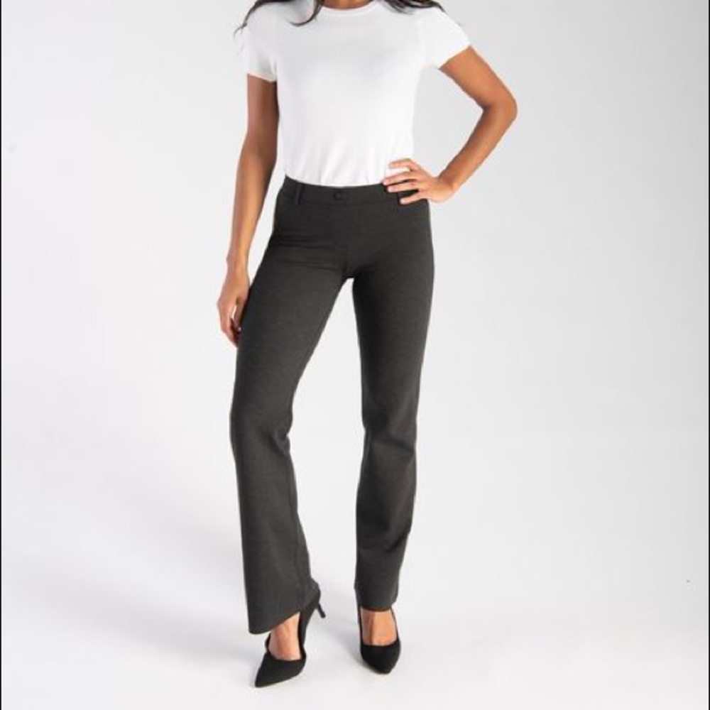 Beta brand Dress Pants Yoga Pants 2XL Long Charcoal Grey